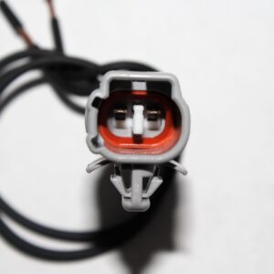 C110 (2-way Male Connector with 2 six inches wire leads.)